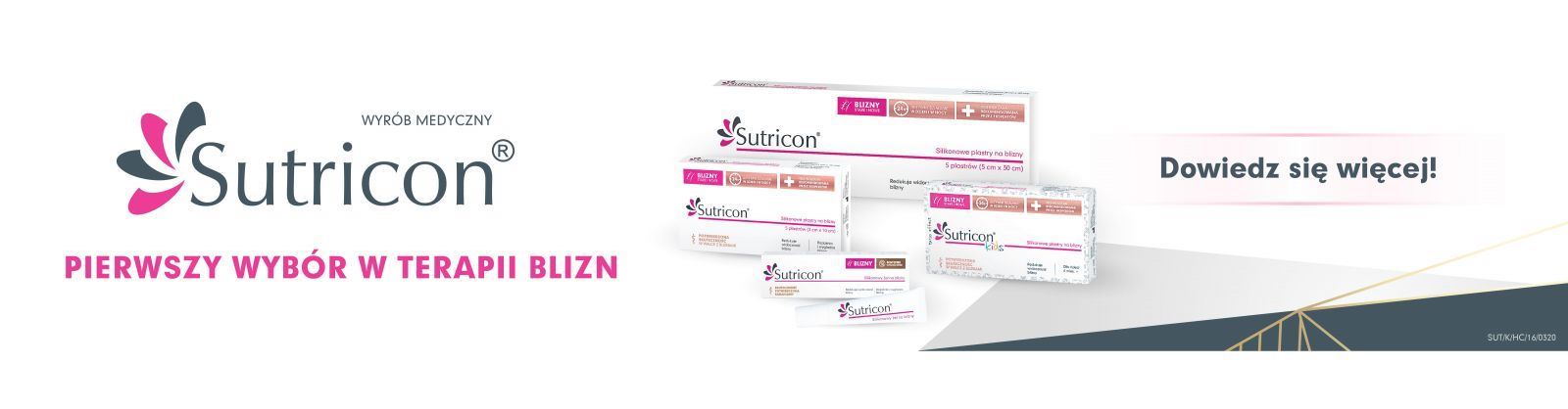 Plastry Sutricon nowy 