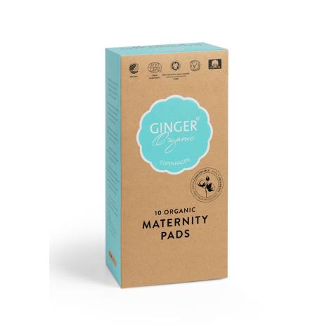 GINGER ORGANIC Podkłady poporodowe 10szt
