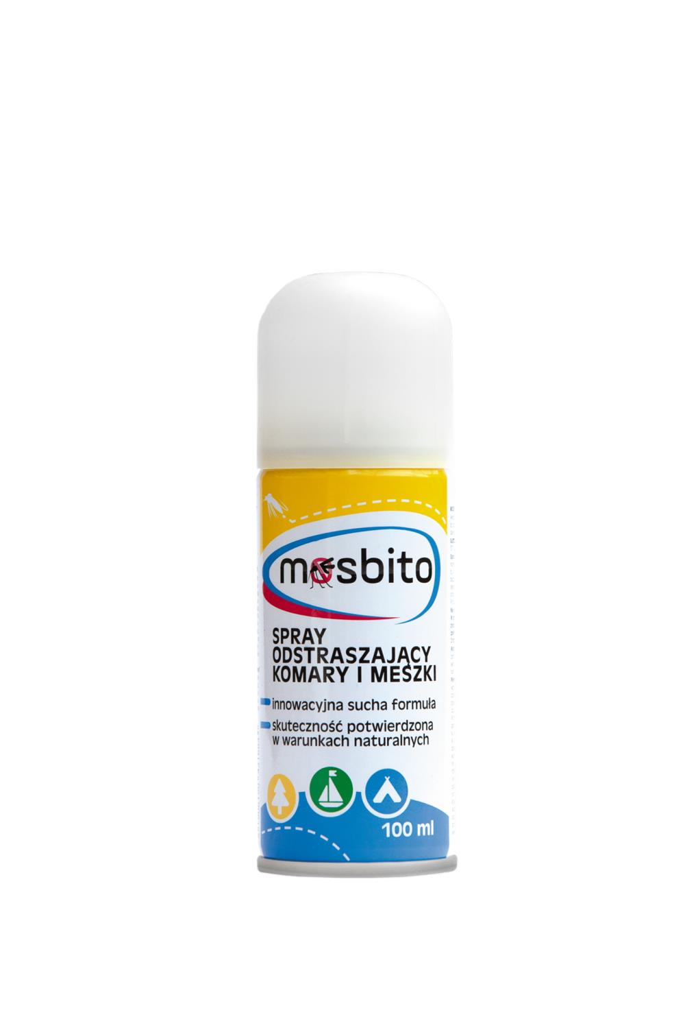 MOSBITO Spray odstraszający komary i meszki 100 ml