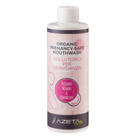 AZETAbio Organiczny płyn do płukania jamy ustnej dla kobiet w ciąży