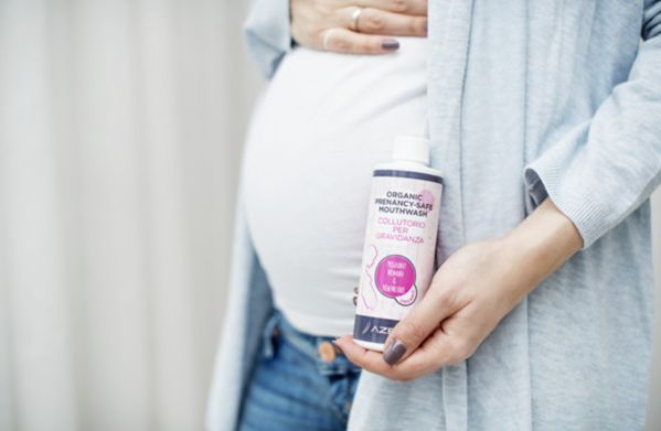 AZETAbio Organiczny płyn do płukania jamy ustnej dla kobiet w ciąży