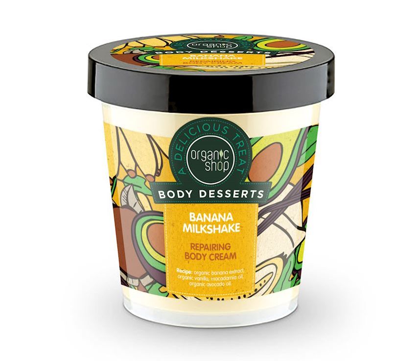 ORGANIC SHOP Krem do ciała Bananowy shake