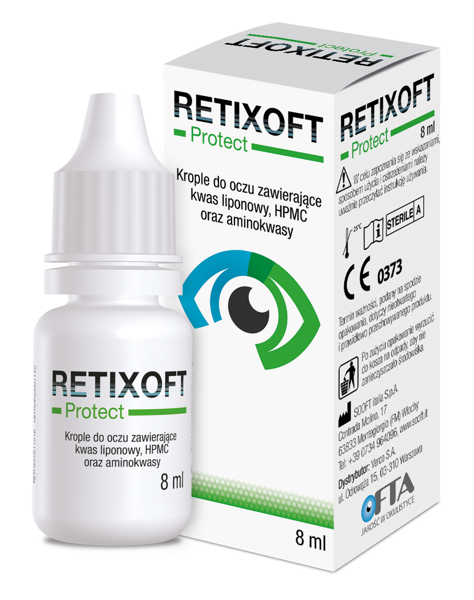 Retixoft Protect krople do oczu 8ml