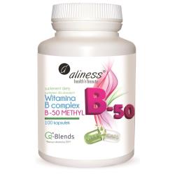 Witamina B Complex B-50 Methyl 100 kapsułek