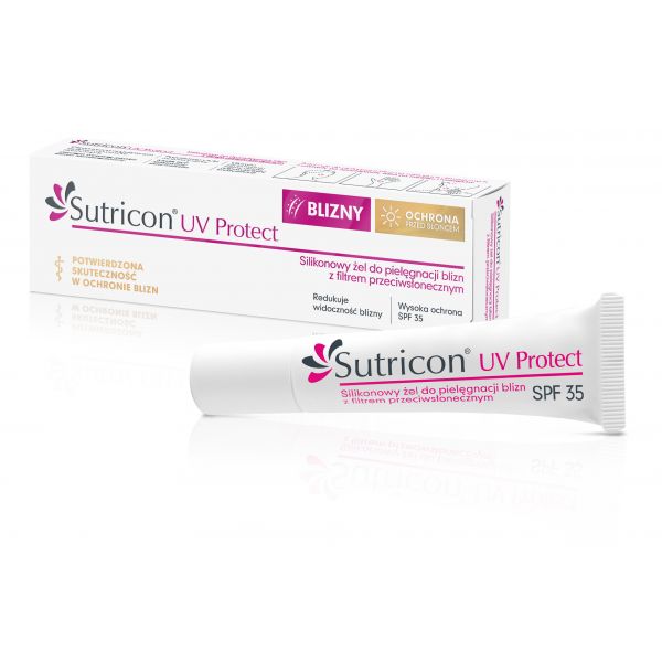 Sutricon UV Protect silikonowy żel na blizny