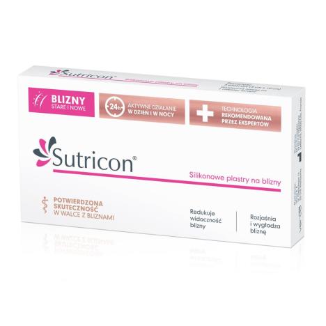SUTRICON - plastry na blizny 3x10 cm