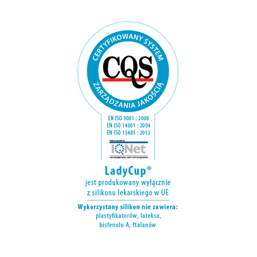 LadyCup Sunflower Kubeczek menstruacyjny rozmiar L
