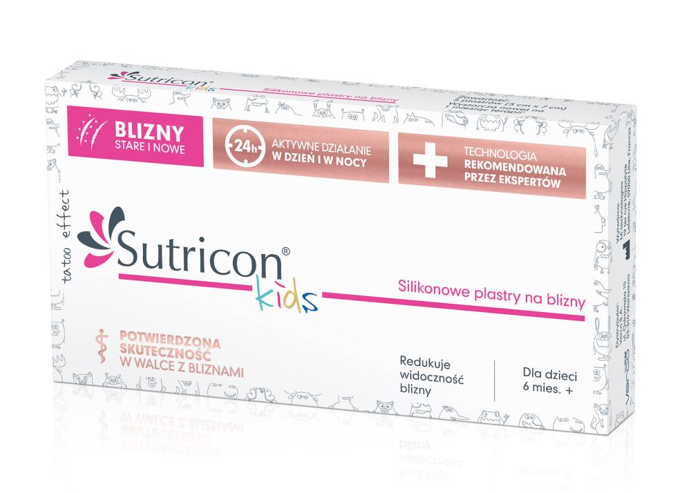 SUTRICON KIDS - plastry na blizny dla dzieci